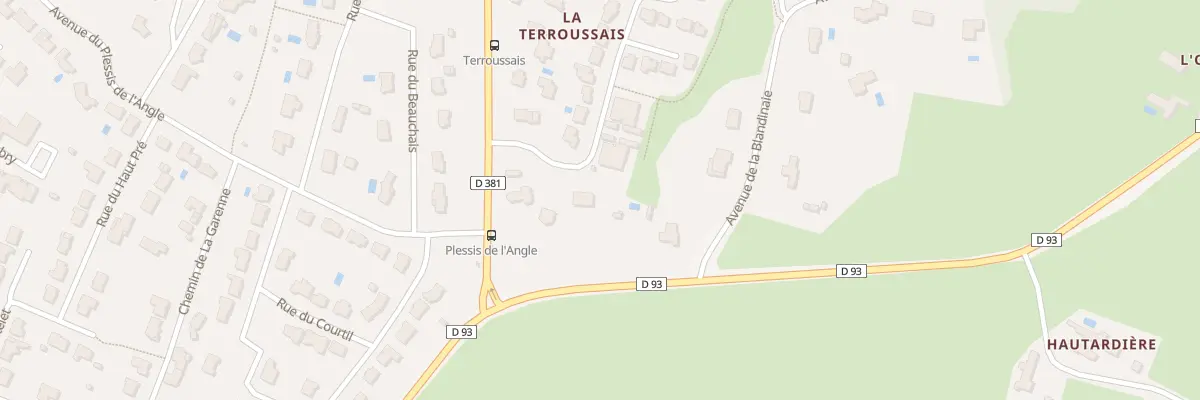 Plan du 6015 La Basse Terroussais à Saint-Étienne-de-Montluc