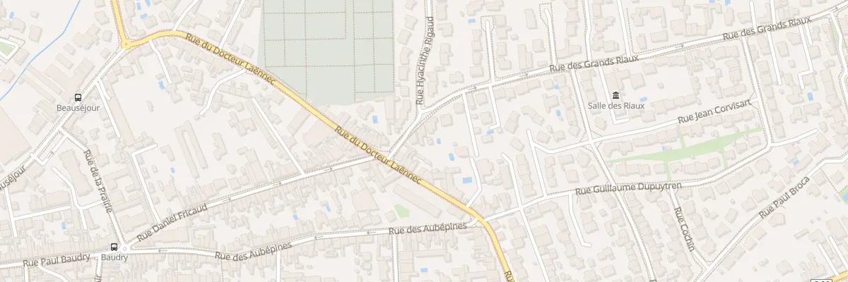 Plan du 8B Rue des Grands Riaux aux Sables-d’Olonne