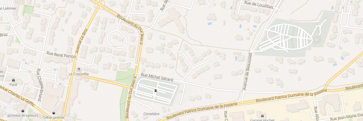Plan du 5 Rue Tanguy Prigent à Pacé