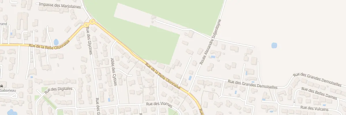 Plan du 33 Rue de la Belle Olonnaise aux Sables-d’Olonne