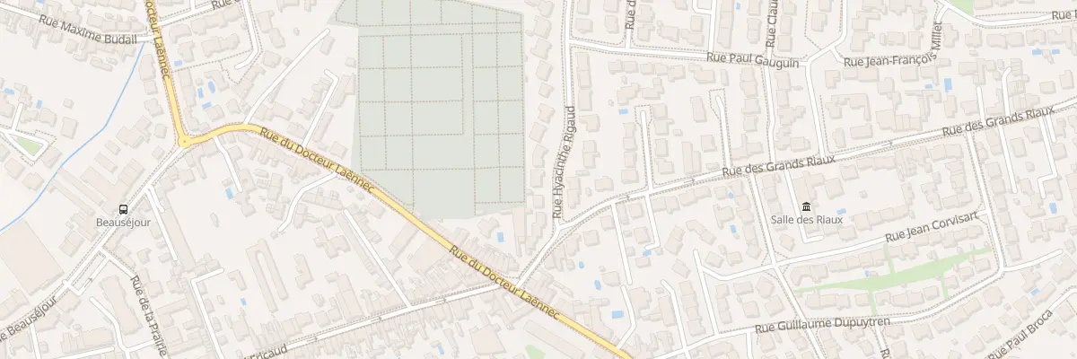 Plan du 3 Rue Hyacinthe Rigaud aux Sables-d’Olonne
