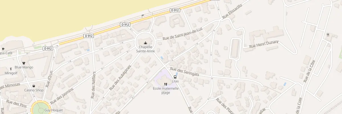 Plan du 37 Rue elissacillo à Hendaye