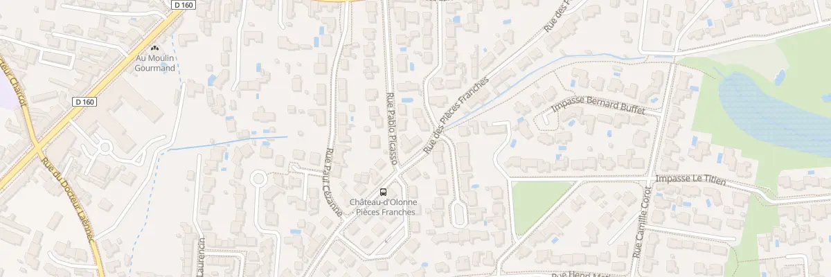Plan du 61 Rue des Pièces Franches aux Sables-d’Olonne