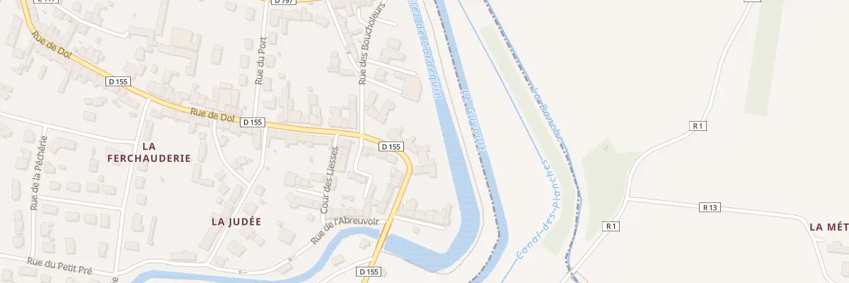 Plan du 78 Rue de Dol au Vivier-sur-Mer