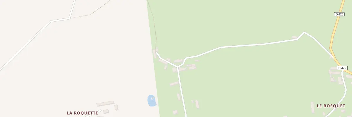 Plan du 4 Hameau Surcouf aux Moitiers-d’Allonne