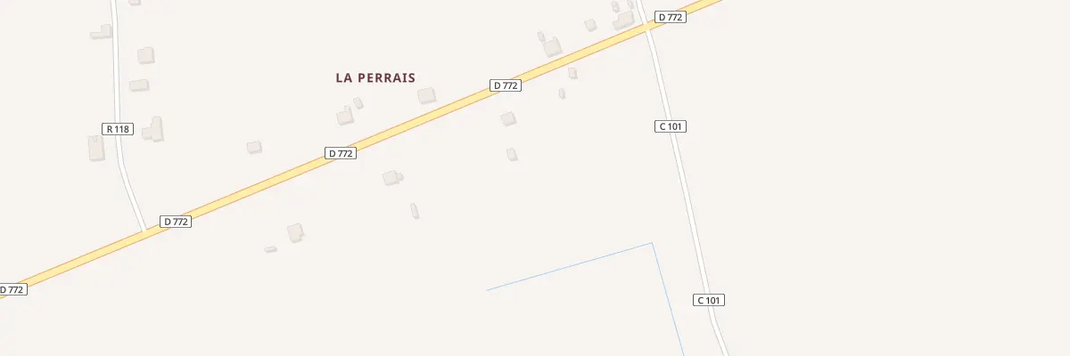 Plan du 6107 Lande de la Perrais à Guipry-Messac