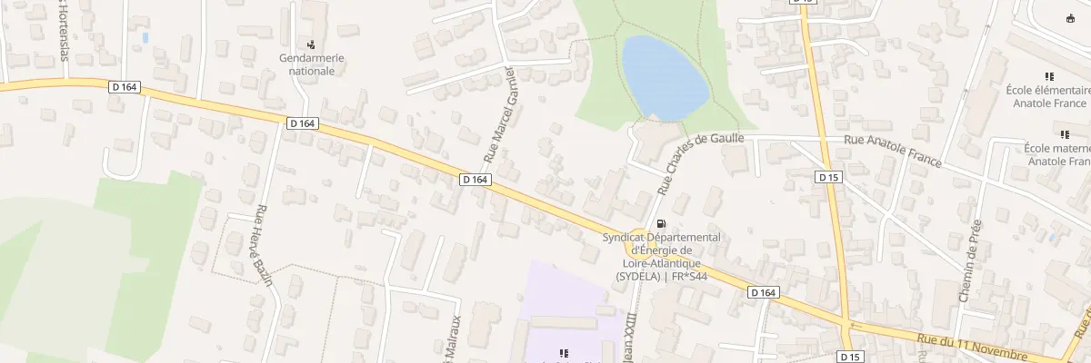 Plan du 37 Rue de Redon à Blain
