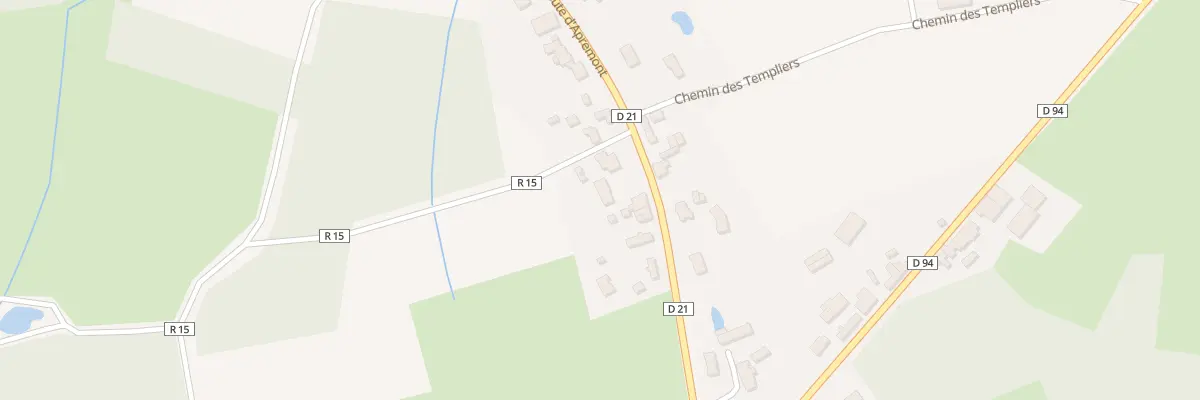 Plan du 31 Rte d’Apremont à Apremont
