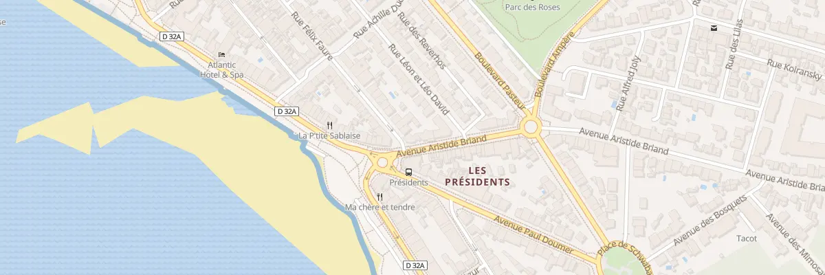 Plan du 78 Av Aristide Briand aux Sables-d’Olonne