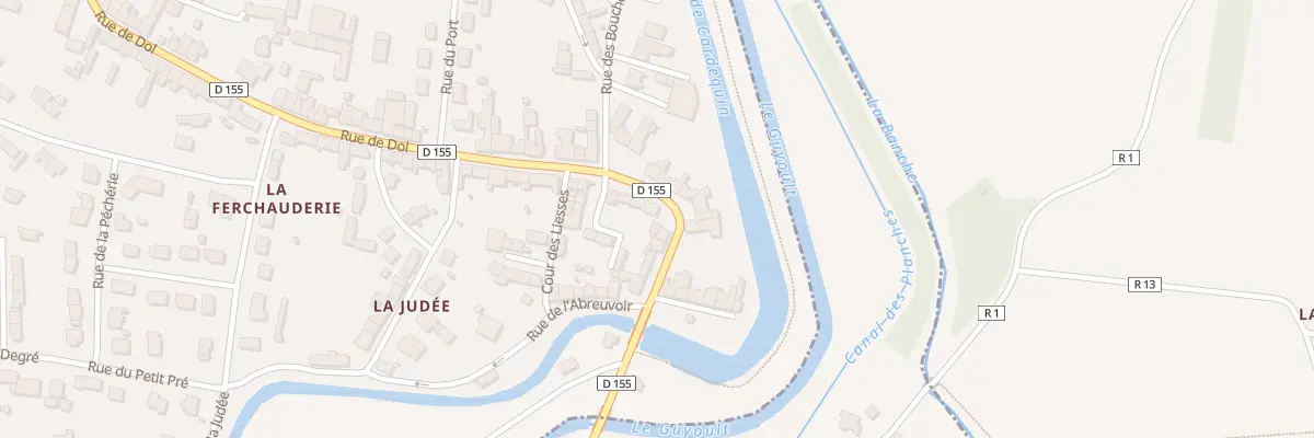 Plan du 59 Rue de Dol au Vivier-sur-Mer