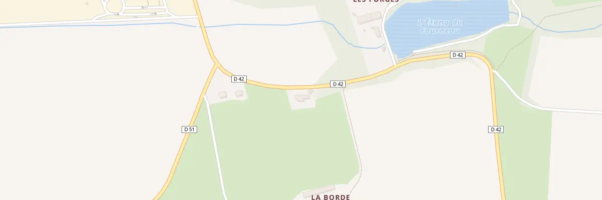 Plan du 1 Les Forges à Pléchâtel