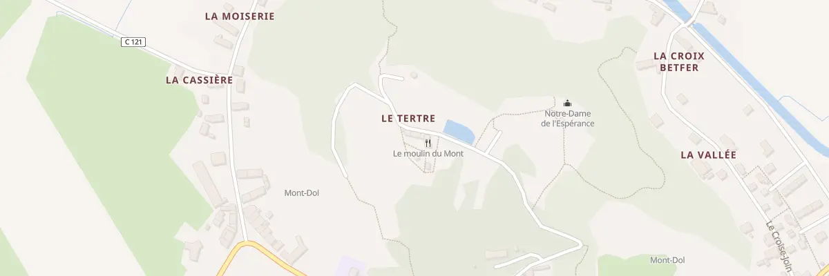 Plan du 13 Che du Tertre à Mont-Dol