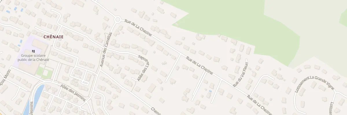 Plan du 102 Rue de la Chézine à Saint-Étienne-de-Montluc