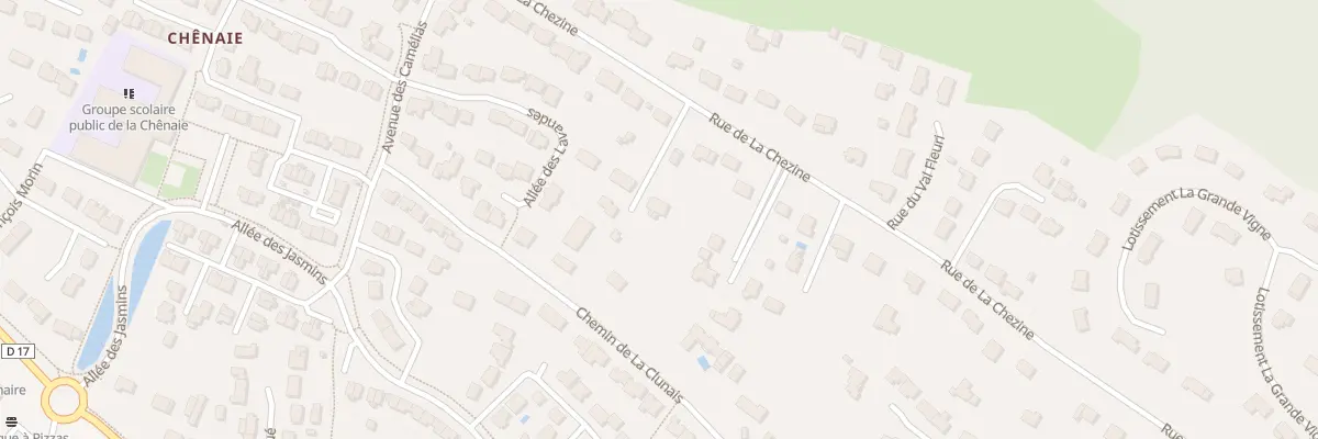 Plan du 104 Rue de la Chézine à Saint-Étienne-de-Montluc