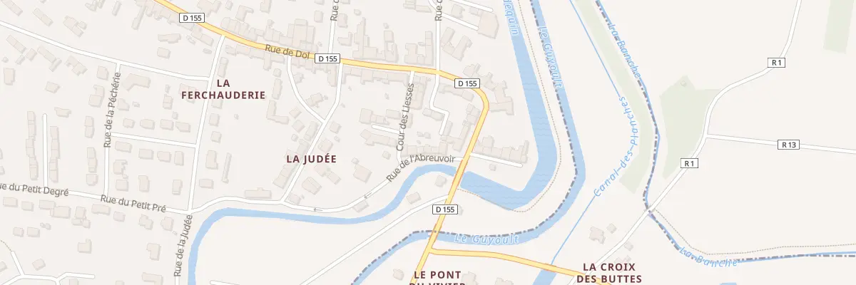 Plan du 3 Rue de l’Abreuvoir au Vivier-sur-Mer