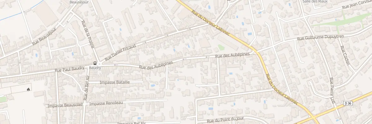 Plan du 41 Rue des Aubepines - Les Sables aux Sables-d’Olonne