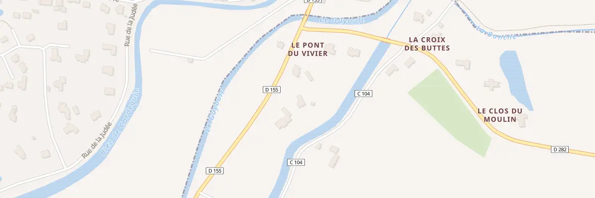Plan du 6 Le Pont à Mont-Dol