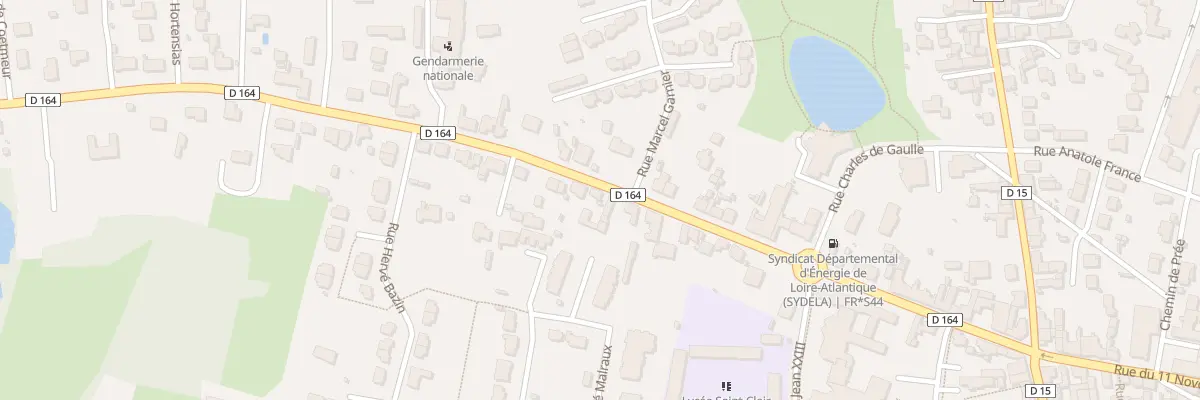 Plan du 28 Rue de Redon à Blain