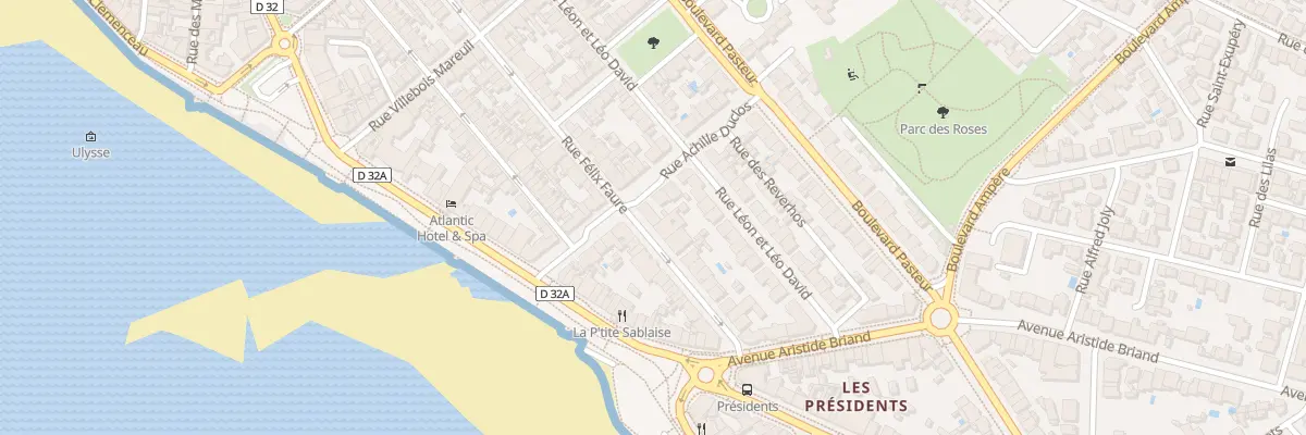Plan du 24 Rue Félix Faure aux Sables-d’Olonne
