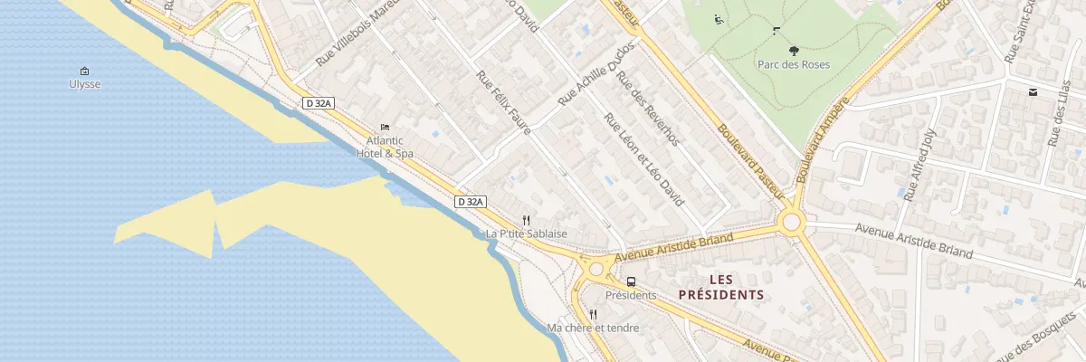 Plan du 11B Rue Félix Faure aux Sables-d’Olonne