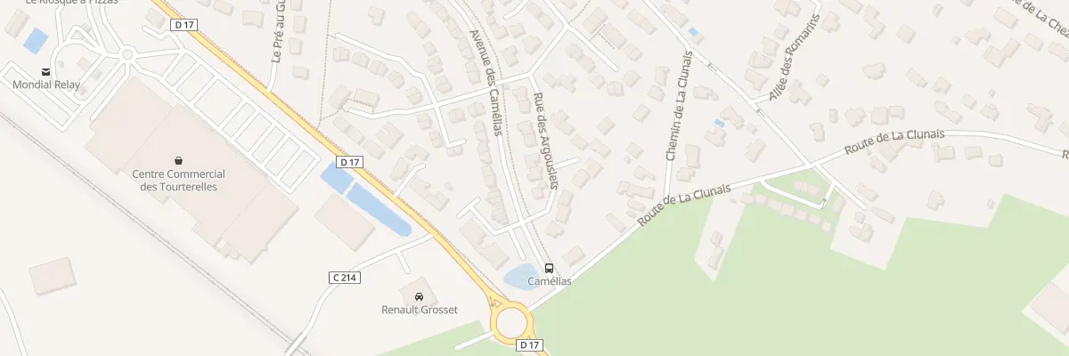 Plan du 28 Rue des Argousiers à Saint-Étienne-de-Montluc