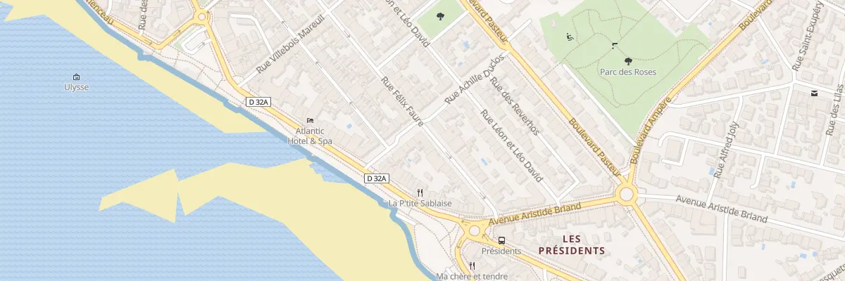 Plan du 19 Rue Félix Faure aux Sables-d’Olonne