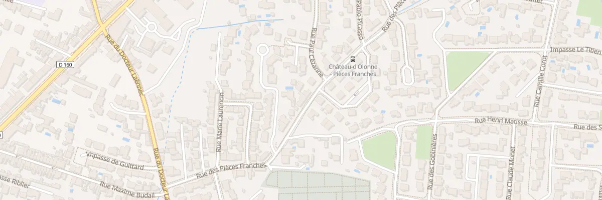 Plan du 39 Rue des Pièces Franches aux Sables-d’Olonne