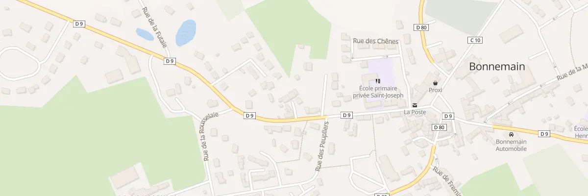 Plan du 2 Imp de la Forge à Bonnemain