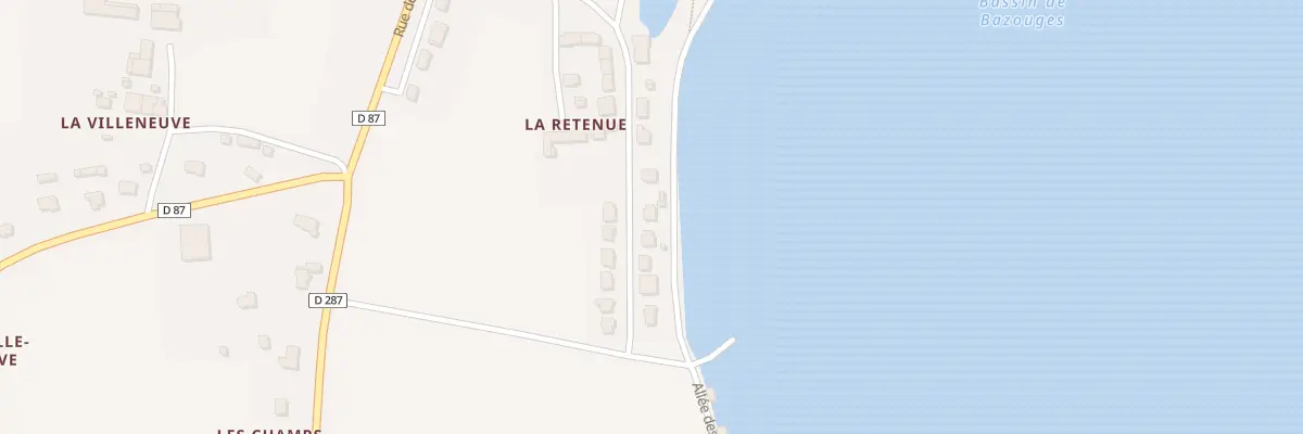 Plan du 13 Rue de la Retenue à Hédé-Bazouges