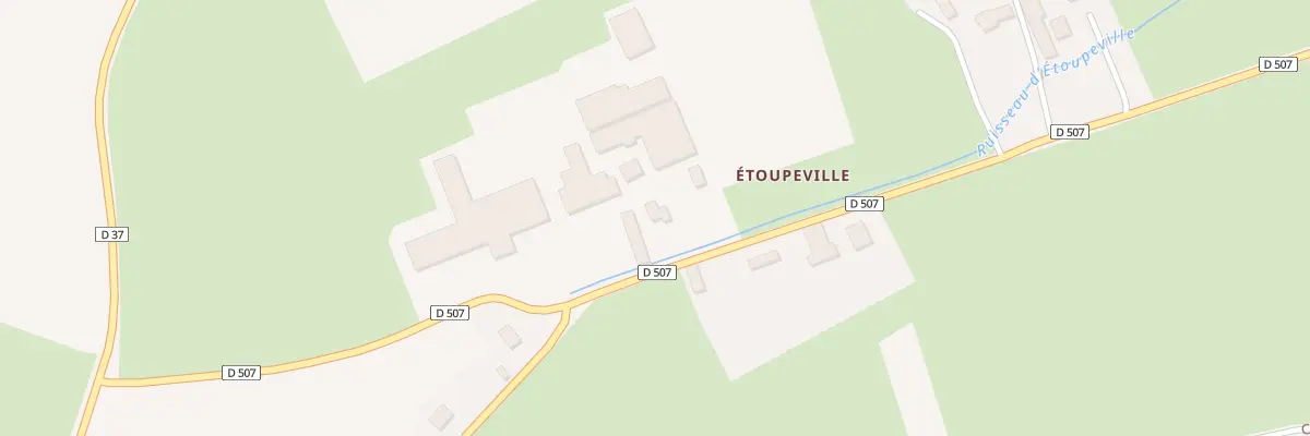 Plan du 5 Rte d’Etouppeville à Helleville
