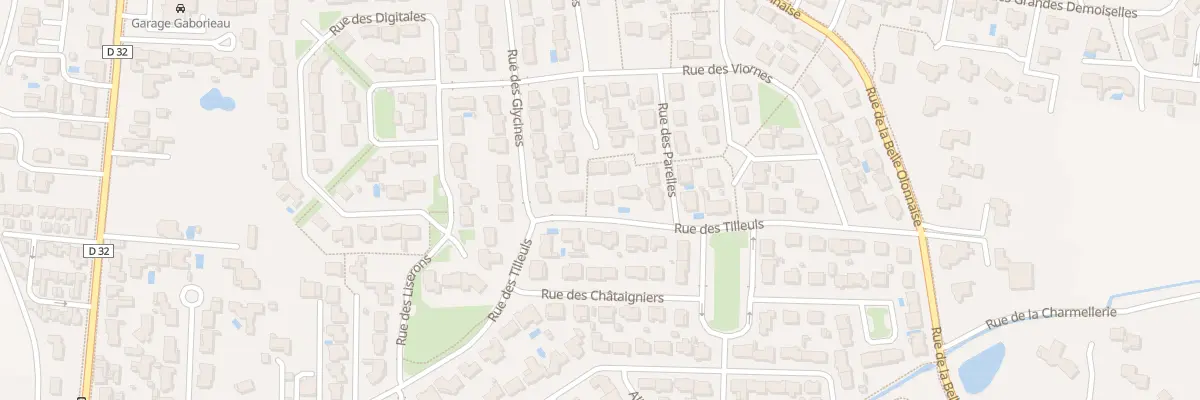 Plan du 47 Rue des Tilleuls aux Sables-d’Olonne