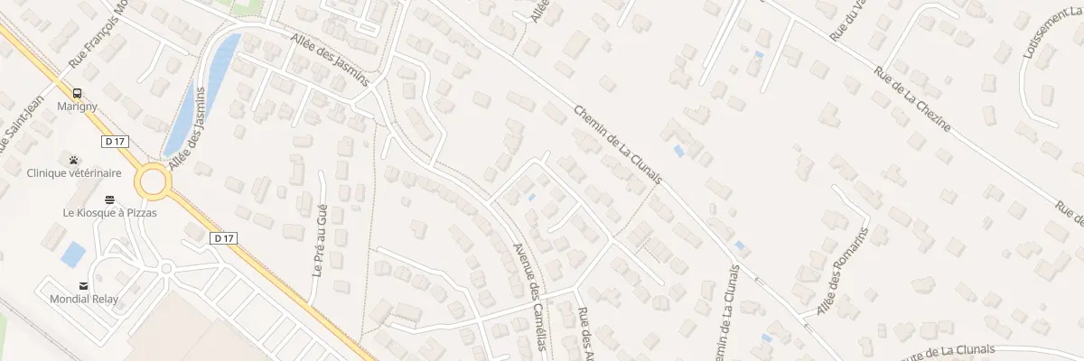 Plan du 6 Rue des Argousiers à Saint-Étienne-de-Montluc