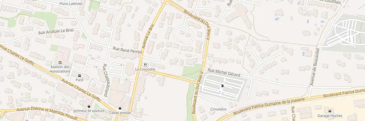 Plan du 9 Rue Pere Grignon de Montfort à Pacé