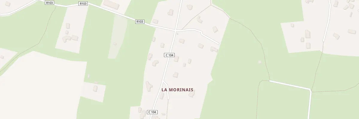 Plan du 121 La Morinais à Guichen