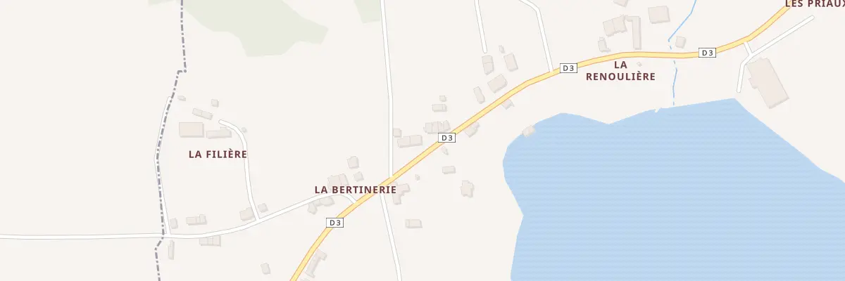 Plan du 16 La Bertinerie à Pierric