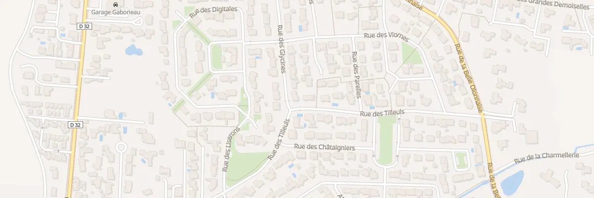 Plan du 29 Rue des Glycines aux Sables-d’Olonne