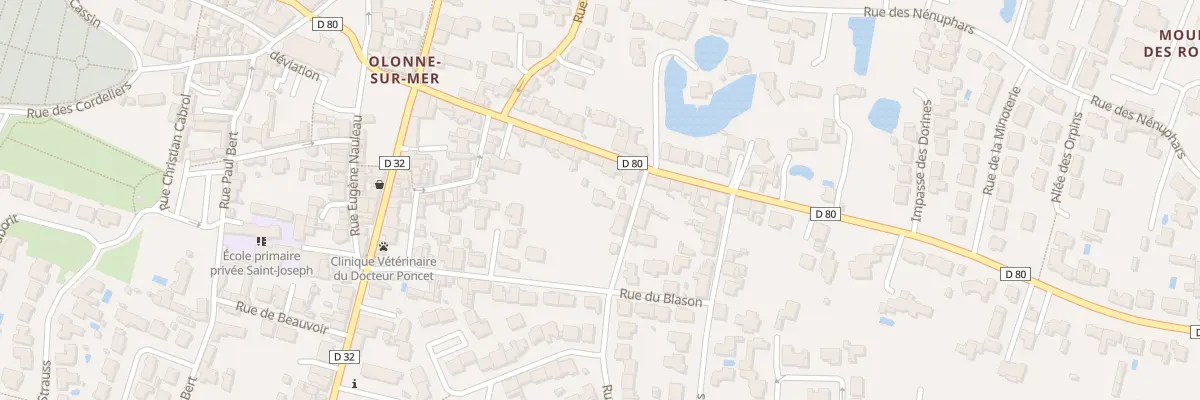 Plan du 37 Rue de la Chevallerie aux Sables-d’Olonne