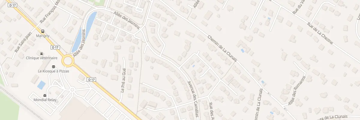 Plan du 1 Rue des Argousiers à Saint-Étienne-de-Montluc