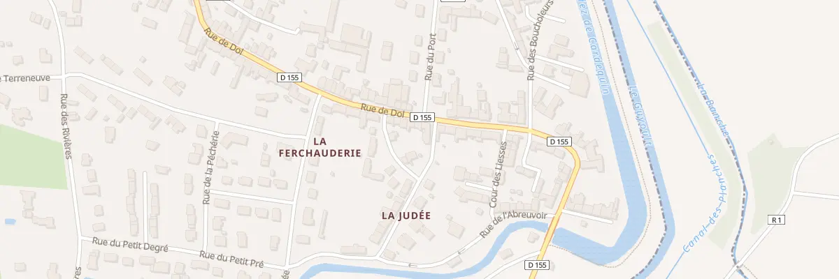 Plan du 41 Rue de Dol au Vivier-sur-Mer