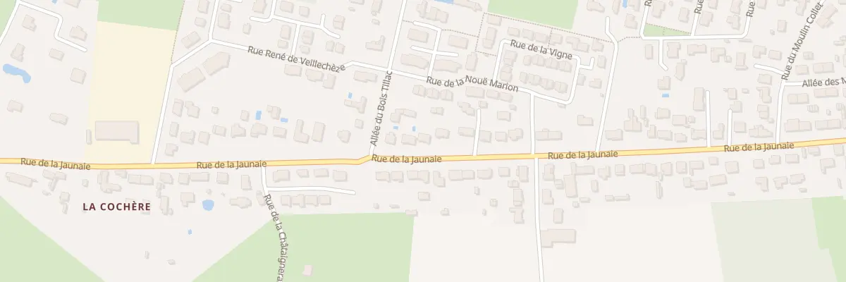 Plan du 68 Rue de la Jaunaie au Pellerin