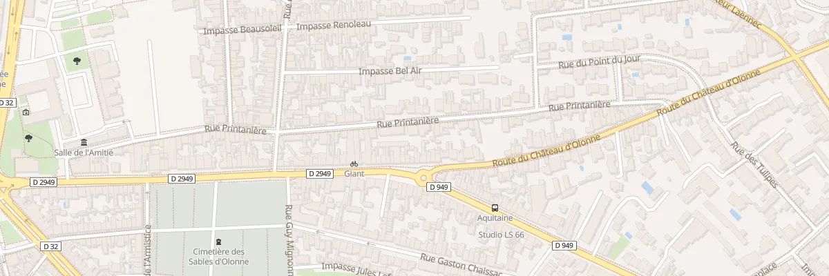 Plan du 57 Rue Printanière aux Sables-d’Olonne