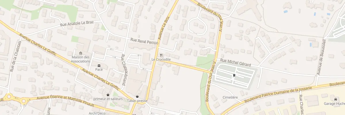 Plan du 3 Rue Pere Grignon de Montfort à Pacé