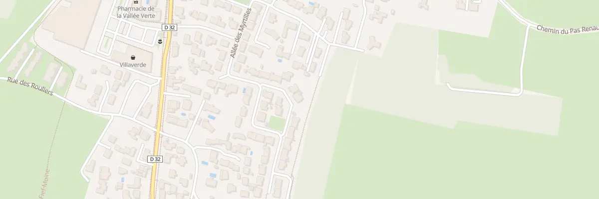 Plan du 39 All des Daphnés aux Sables-d’Olonne