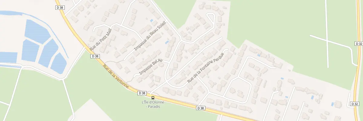 Plan du 6 Rue du Paradis à L’Île-d’Olonne