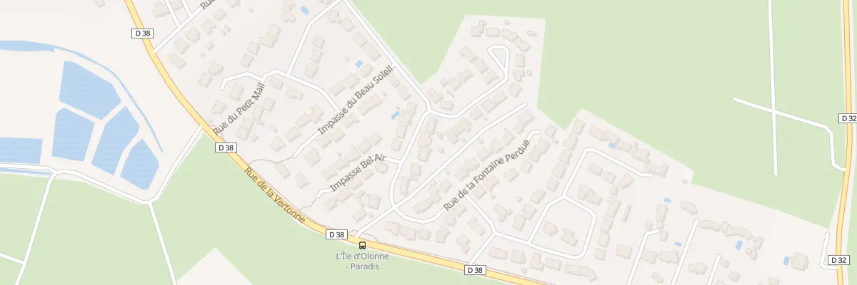 Plan du 8 Rue du Paradis à L’Île-d’Olonne