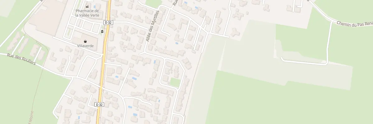 Plan du 37 All des Daphnés aux Sables-d’Olonne