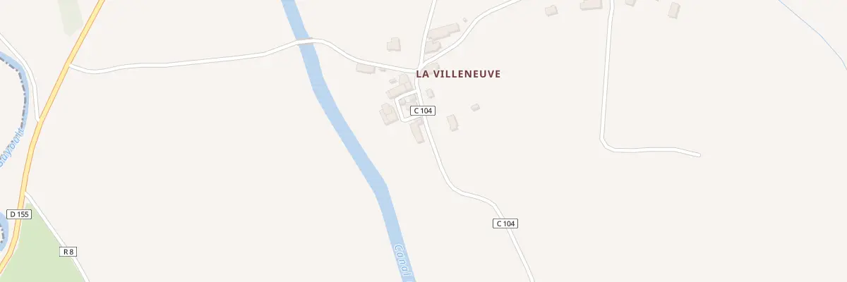 Plan du 1 La Villeneuve à Mont-Dol