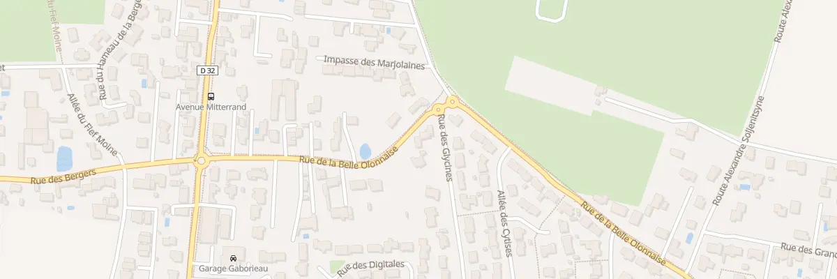 Plan du 24 Rue de la Belle Olonnaise aux Sables-d’Olonne