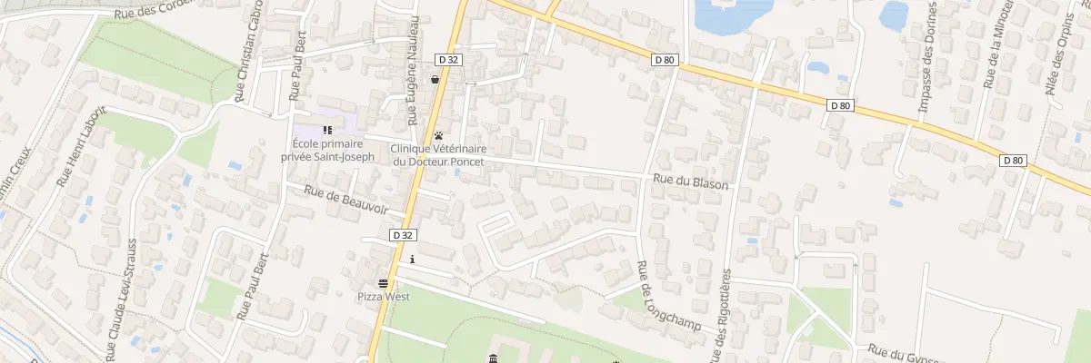 Plan du 14 Rue de la Chevallerie aux Sables-d’Olonne