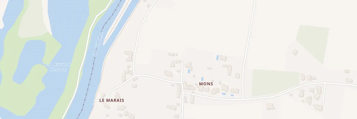 Plan du 9014 Mons à Bruz